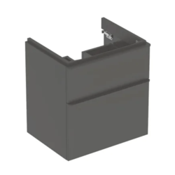 Geberit 500.352.JK.1 - Kupatilski ormarić ispod umivaonika Smyle Square 61,7x58,4 cm antracit