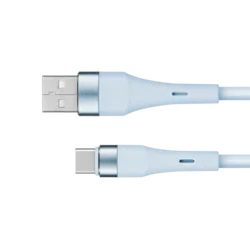 slomart Kabel USB - USB-C Kruger&Matz Basic 1m, modri