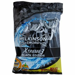 Wilkinson Sword Xtreme 3 Black Edition brivniki za enkratno uporabo 10 kos