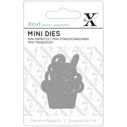 Docrafts xcut Šablone 3,6x4,8 cm Mafin 1 kos