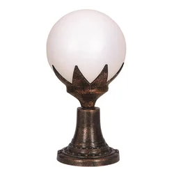 Lessentiel Maison Spoljna zidna lampa BSU-68209-BKR-M1, 47 cm, E27, IP65, Braon
