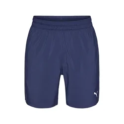 PUMA Športne hlače TAD ESSENTIALS temno modra / bela