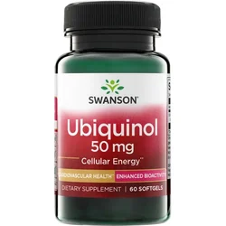 Swanson – Kaneka Ubiquinol® 50 mg – 60 softgel