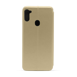 Maska za telefon ROYAL FLIP COVER za Samsung A11/A115F, Zlatna