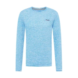 JACK & JONES Pulover PAUL, modra