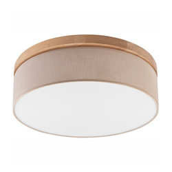 Brilagi - LED plafonsko svetlo BELLADONNA 3xE27/15W/230V prečnik 50 cm bež/hrast