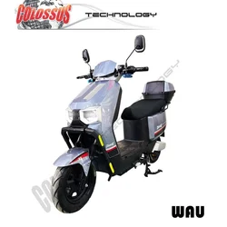 COLOSSUS Elektični bicikl srebrni WAU