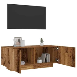 TV ormarić boja starog drva 100 x 35 x 40 cm konstruirano drvo