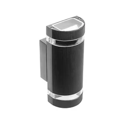 GTV LED Zidna lampa Silva 2xGU10 IP54 crna