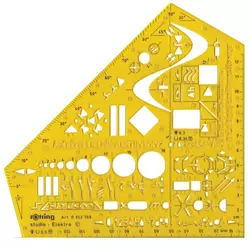 Šablona Rotring – elektro