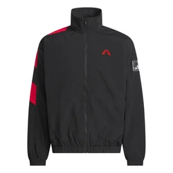 Jakna adidas Anthony Edwards Foundation Track Jacket Black/ Pure Ruby S