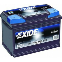 EXIDE akumulator EXCELL 12V/80Ah D+