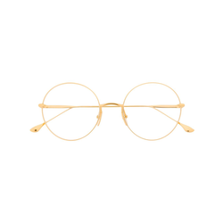 Dita Eyewear - round frame glasses - unisex - Gold