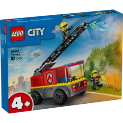 LEGO City Vatrogasno vozilo sa merdevinama 60463, Uzrast 4+