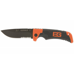 GERBER nož Bear Grylls Scout, Drop Point, Serrated