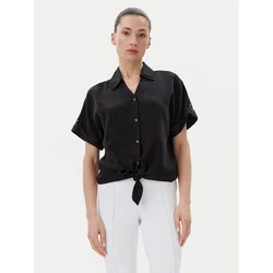 Vero Moda Srajca Fleur 10326059 Črna Regular Fit