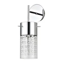 RABALUX Zidna lampa waterfall hrom