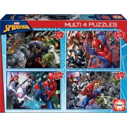 Educa Puzzle Spiderman 4v1 (50,80,100,150 kosov)