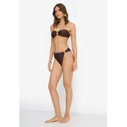 LSCN by LASCANA Bikini hlačke temno rjava