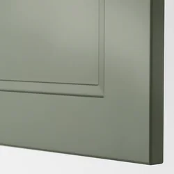 METOD / MAXIMERA Podni element s fiokom/vratima, bela/Axstad sivozelena, 60x37 cm
