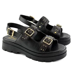 Mona shoes Ženske sandale, Crne