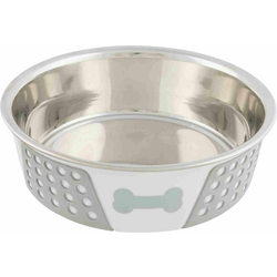 Trixie Stainless Steel Bowl with Silicone Posoda za pse 1,4 L
