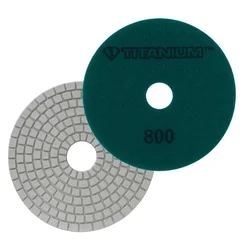 shumee Diamantni disk za poliranje kamnitih ploščic 100 mm gr800 titan