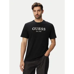 Guess Majica M6YI41 K4227 Črna Regular Fit