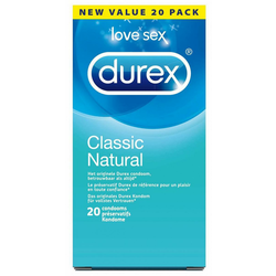 Kondomi Durex Classic Natural 20 kom