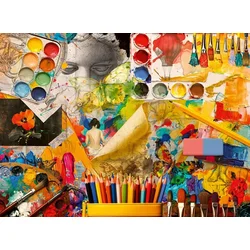 Ravensburger - Puzzle Umetniški studio - 500 kosov