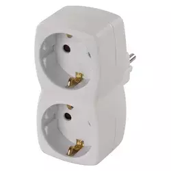 Razdelilec 2x schuko