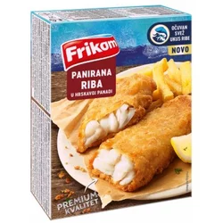 SMRZ. PANIRANA RIBA U HRSKAVOJ PANADI FRIKOM 240G
