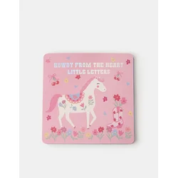 Monsoon Children Sveska Prairie Little Letters, Roze
