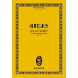 SIBELIUS:CONCERTO FOR VIOLIN OP.47 STUDY SCORE