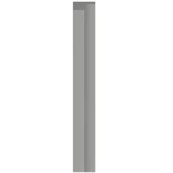 Linerio Zidni Panel 3D L line, Leva lajsna, Siva