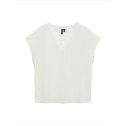 VERO MODA Majica VMTASSA  bela