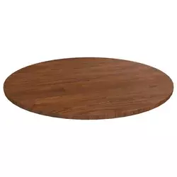 Okrugla stolna ploča tamnosmeđa O60x1,5 cm tretirana hrastovina