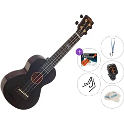 Mahalo MH2WTBK Premium SET Transparent Black Koncertne ukulele
