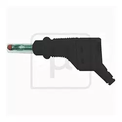 Banana 4mm MultiContact XZGL-425, crna
