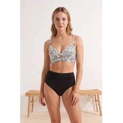 Trendyol Milla Ženski kupaći kostim Tbess25Bt00202, Crni
