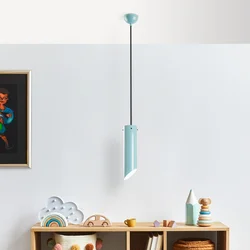 Opviq Luster Kesikboru, 37-114cm, O8 cm, Tirkizni