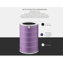 Filter vazduha XIAOMI Antibacterial/ljubicasta