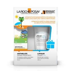 LA ROCHE Losion anthelios 50ml + gel lipikar sindet ap+ 100ml