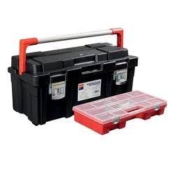 Kutija za alat 650x300x295mm sa organizerom crna Workers Best