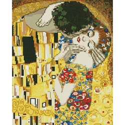 Dijamantski mozaik Poljubac - Gustav Klimt, 40?50 cm