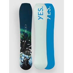 YES Hybrid Snowboard blue