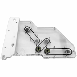 Singularity Computers Spectre 2.0 Elite Kit Side Distro Plate - white