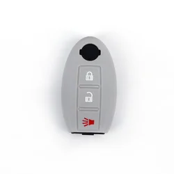 888 CAR ACCESSORIES Silikonska navlaka za ključeve crna Nissan