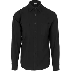 Plaid flannel shirt blk/blk