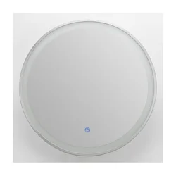 Brilagi-LED grejano ogledalo sa prigušiva i pozadinskim osvetljenjem ALU PRO LED/18W/230V pr.60 cm IP44 mat hrom